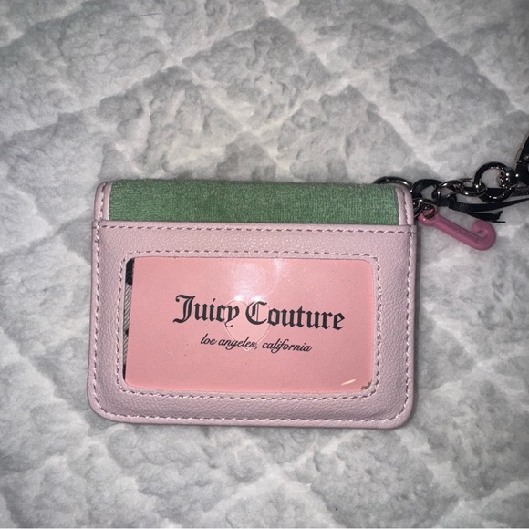 Y2K Juicy Couture Green and Pink Wallet - Picture 4 of 5